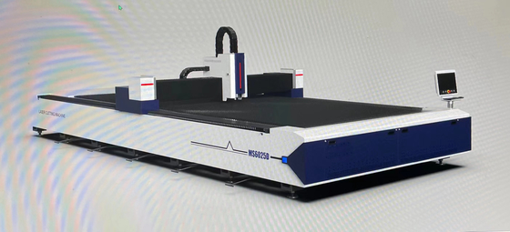 High Power 500w Fiber Laser Cutting Machine For Sheet Metal Processing