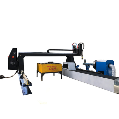 Blue 3000W CNC Pipe Cutting Machine SNR Cnc Square Tube Cutter