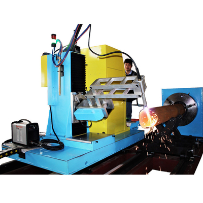 SNR-XG4 CNC Pipe Beveling Machine Dia 600mm 5 Axis Plasma Cutter