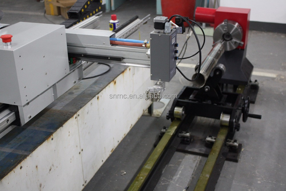 Portable Plasma Cutter SNR CNC Pipe Cutting Machine Two Axis Linkage Control