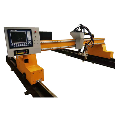 LGK-63 CNC Oxy Plasma Cutting Machine 3000mmx8000mm Yellow