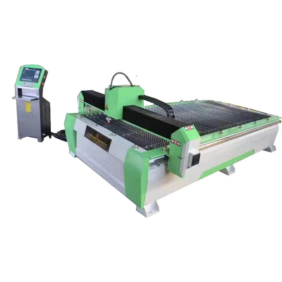 Green 1500x3000 CNC Plasma Cutting Table Plasma Sheet Metal Cutting Machine