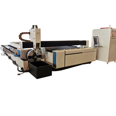 SNR Raycus Fiber Laser Cutting Machine 2kW Laser Steel Pipe Cutter