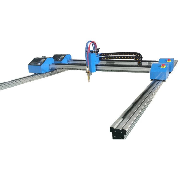 Metal Portable Gantry Cnc Plasma Cutting Machine With Huayuan 120a And 200a