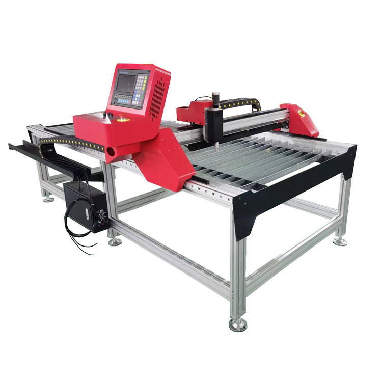 Fangling F1621 Cnc Plasma Cutting Table Auto THC Red With Linear Rail For Y Axis
